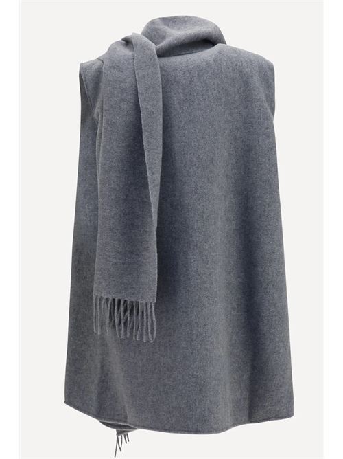 wool vest with scarf FABIANA FILIPPI | SAD216A908M5388155